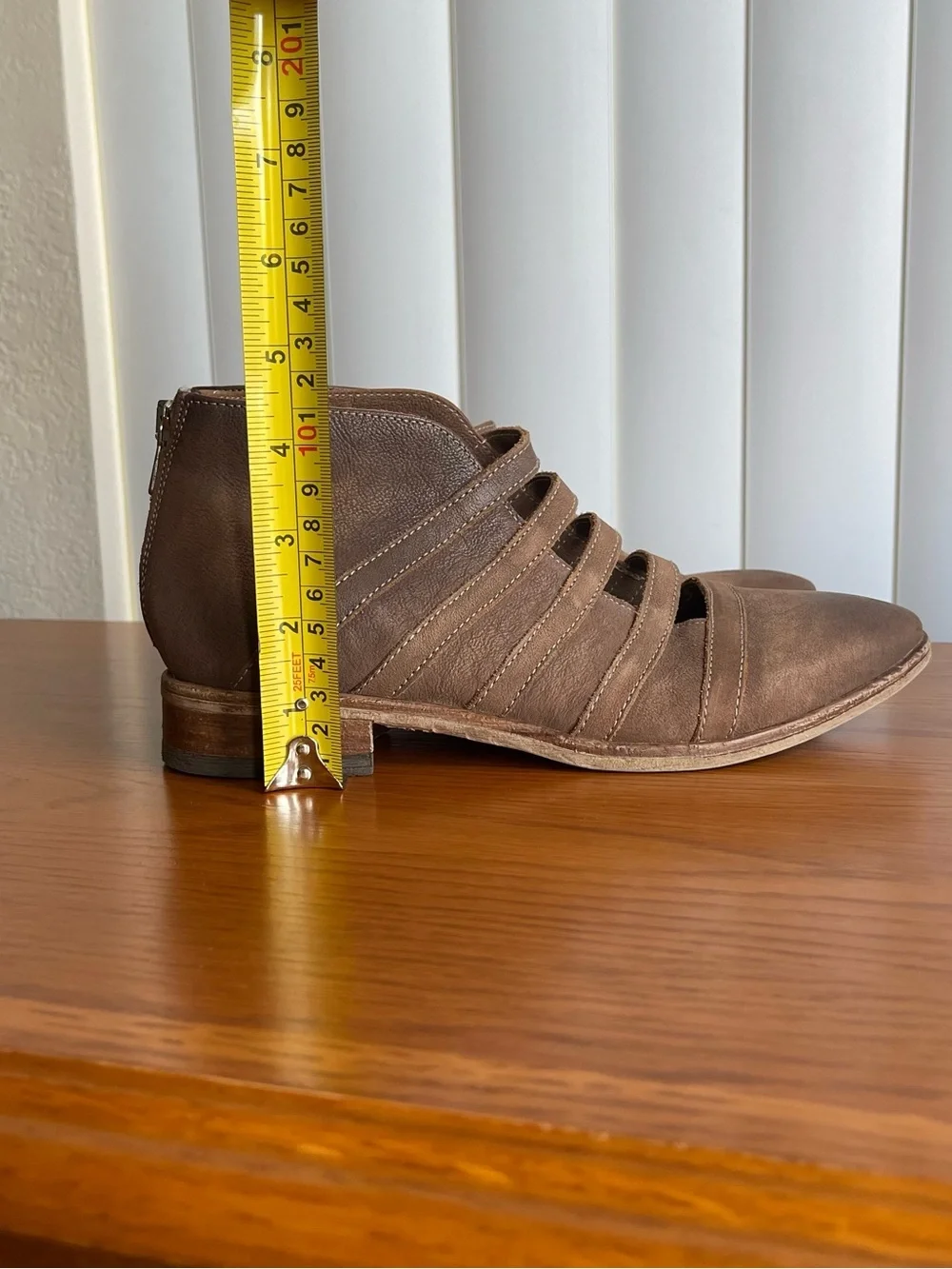 Free People Emma Swept Away Ankle Boots Size 37